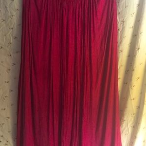 XBeautiful filigree Anthropologie skirt size 14